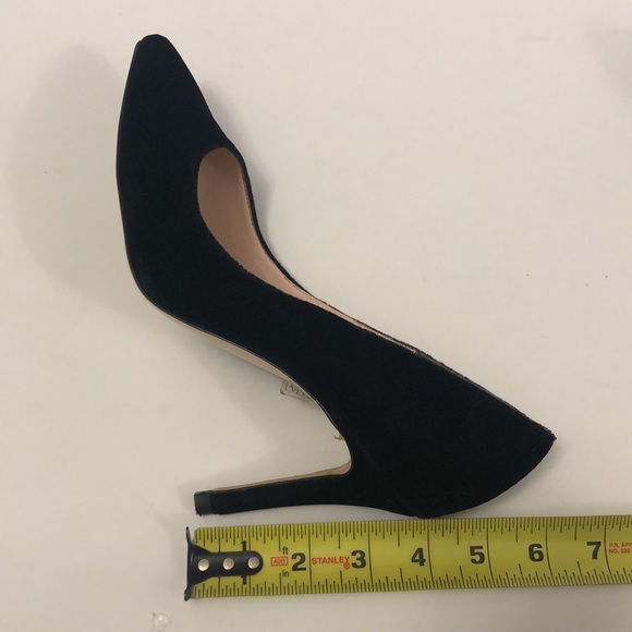 Browns Couture 39.5 Black Velvet High heel leather lining Like new Excellent - Picture 10 of 10